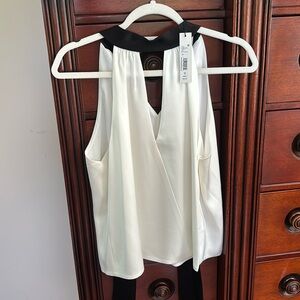 Alice & Olivia brand new sleeveless top with tie back